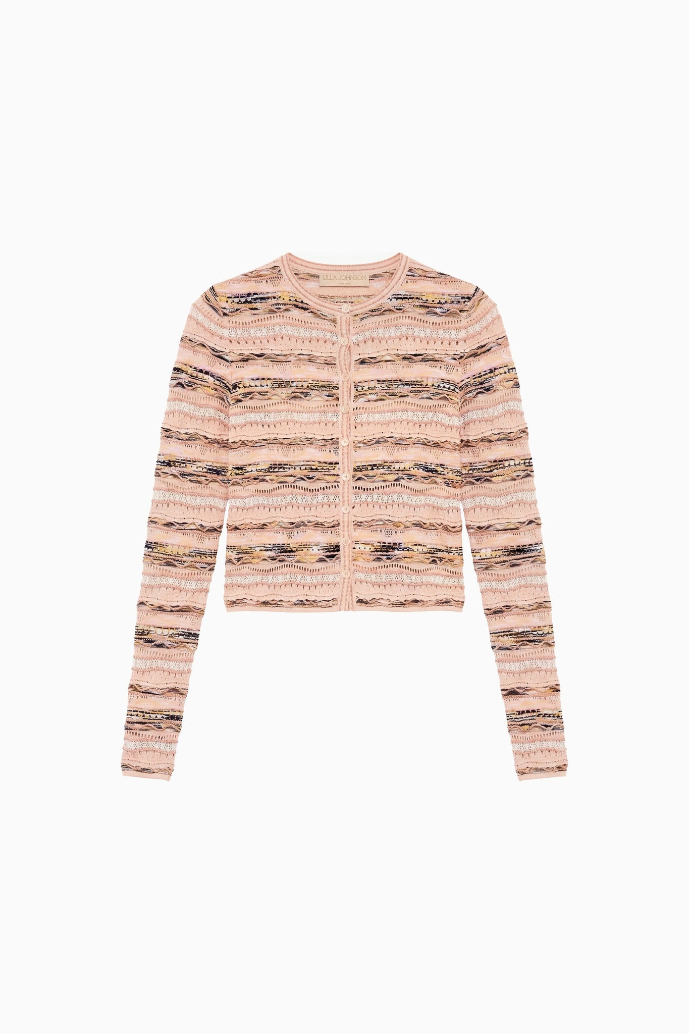 Mia Knit Cardigan in Hibiscus