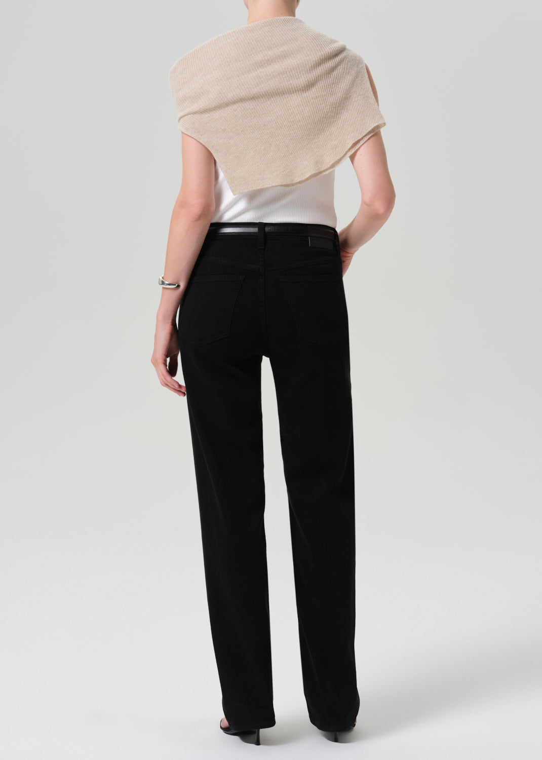 Palma Straight Long Clean Hem in Starless