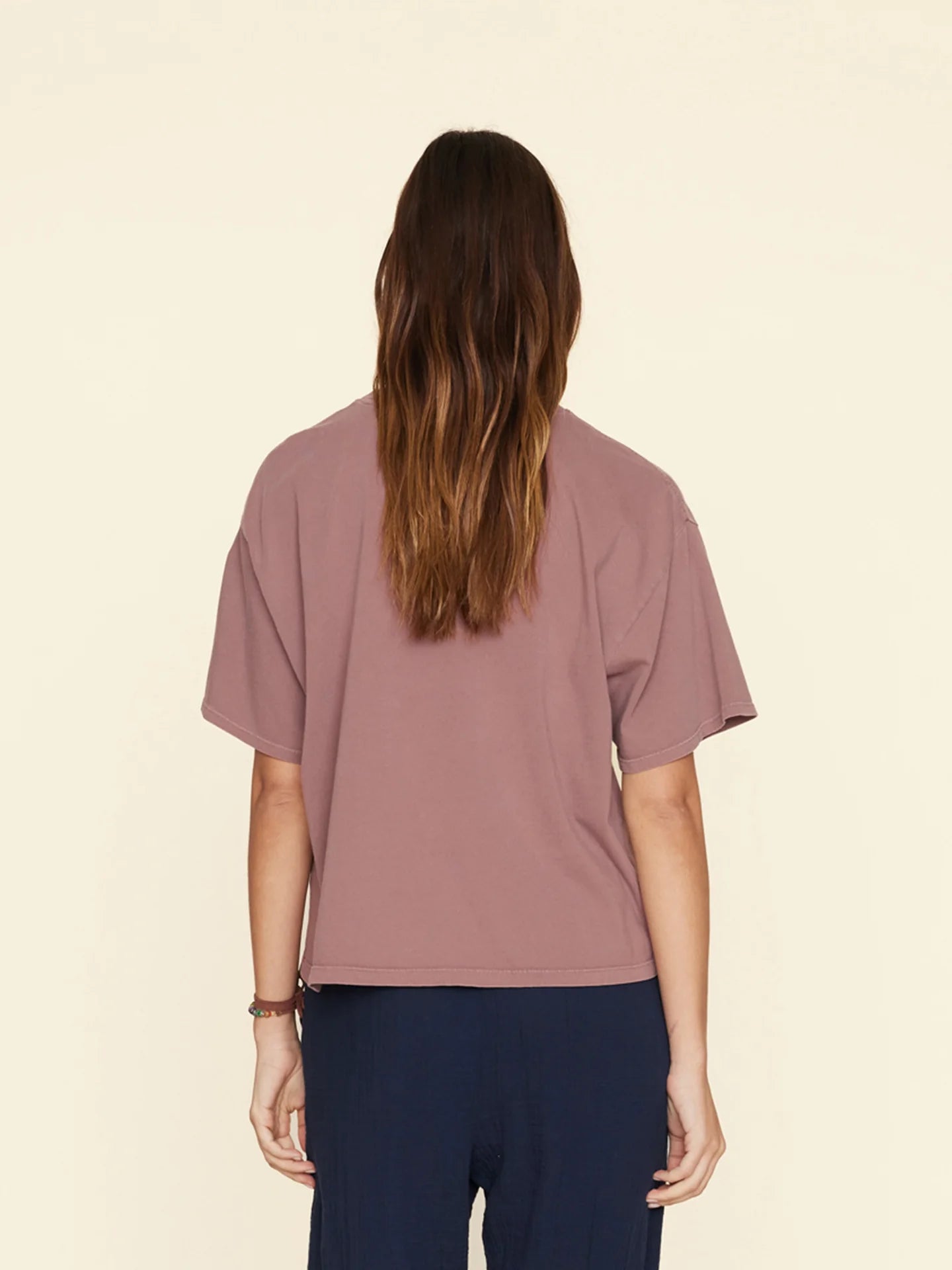 Palmer Tee in Dark Rose