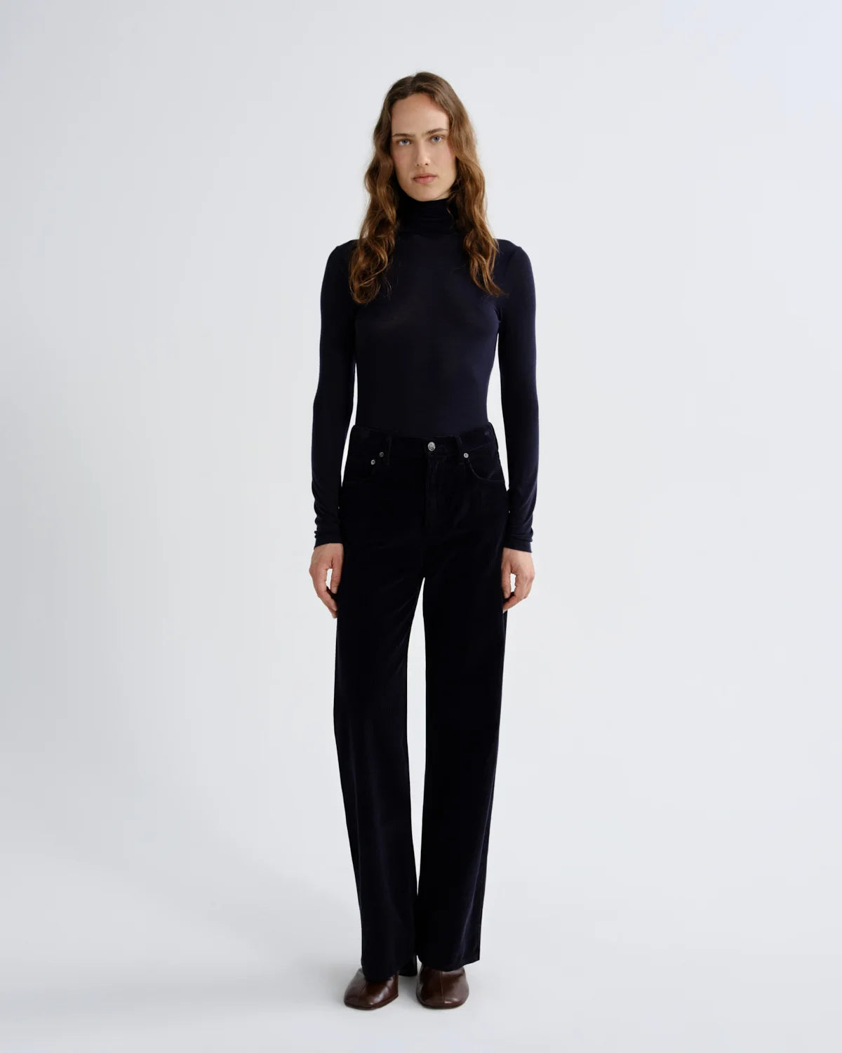 Pascale Turtleneck in Navy