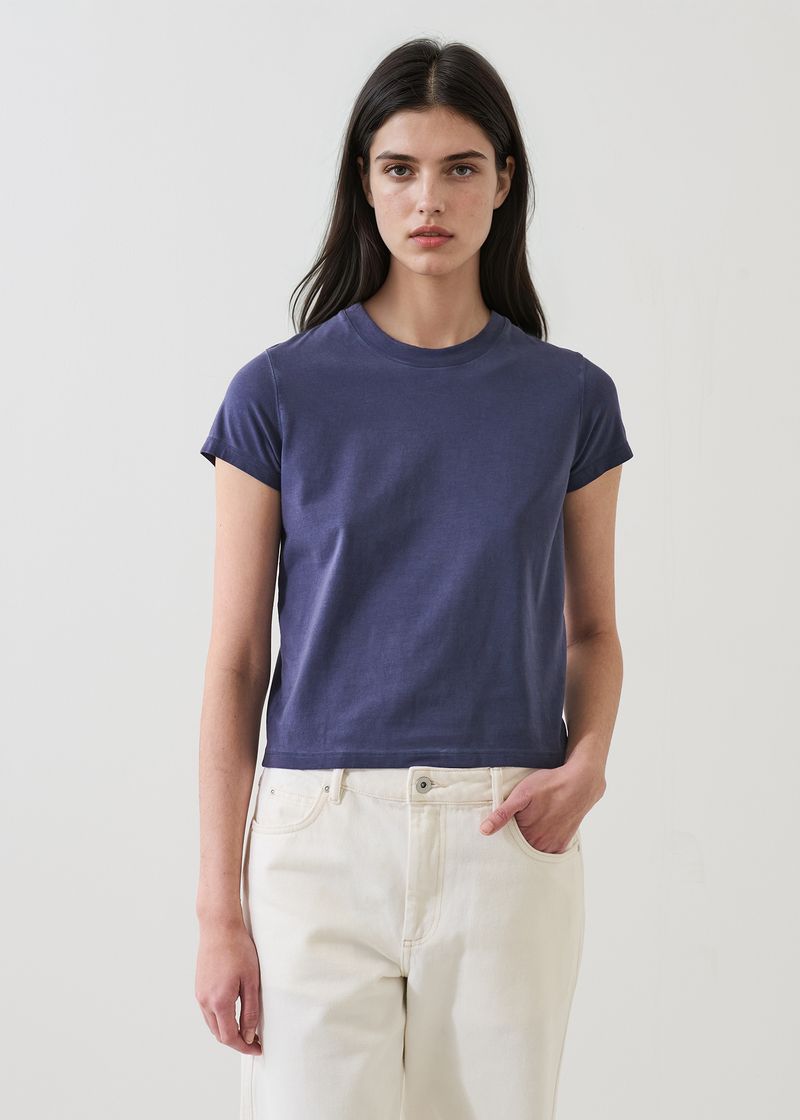 Iconic Sublime Crew Baby Tee in Mood Indigo