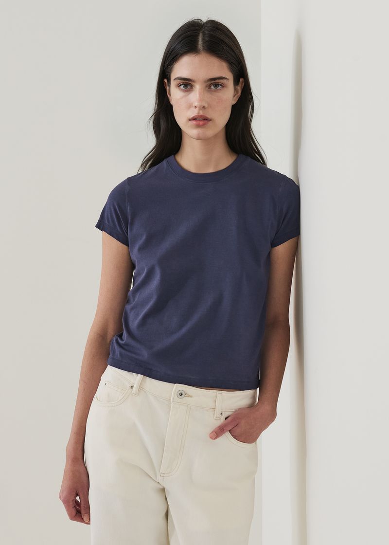 Iconic Sublime Crew Baby Tee in Mood Indigo