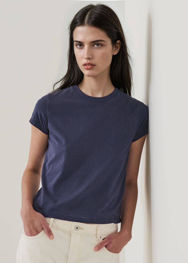 Iconic Sublime Crew Baby Tee in Mood Indigo