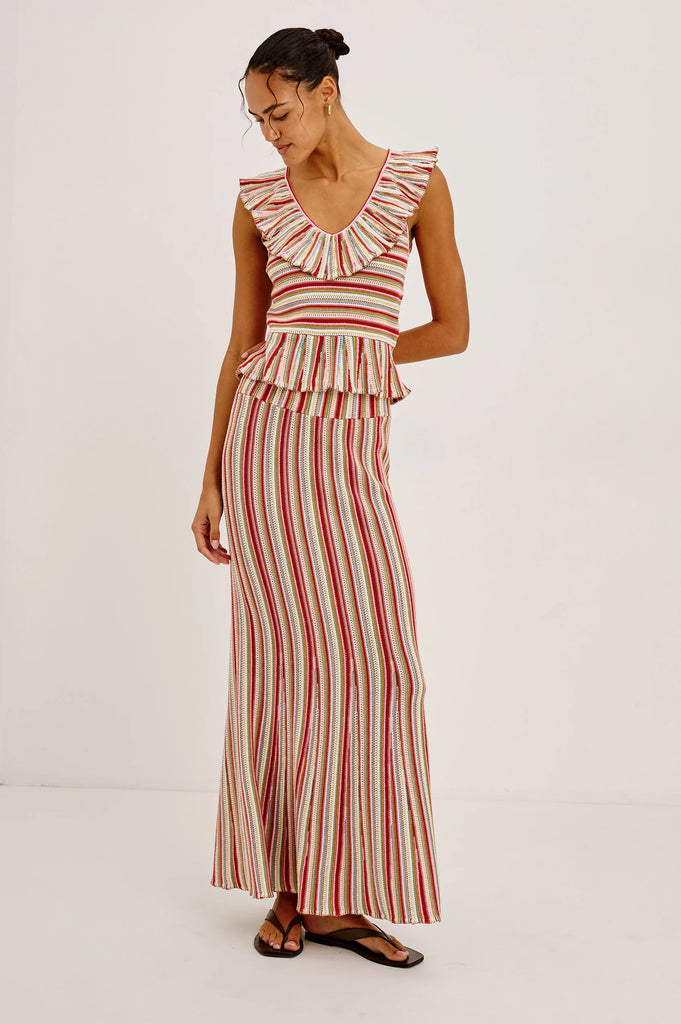 Carmelita Top in Havana Stripe