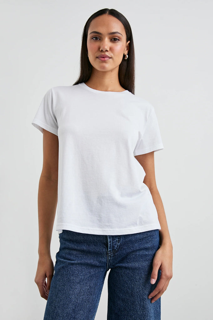 Classic Crew Neck T-Shirt in White
