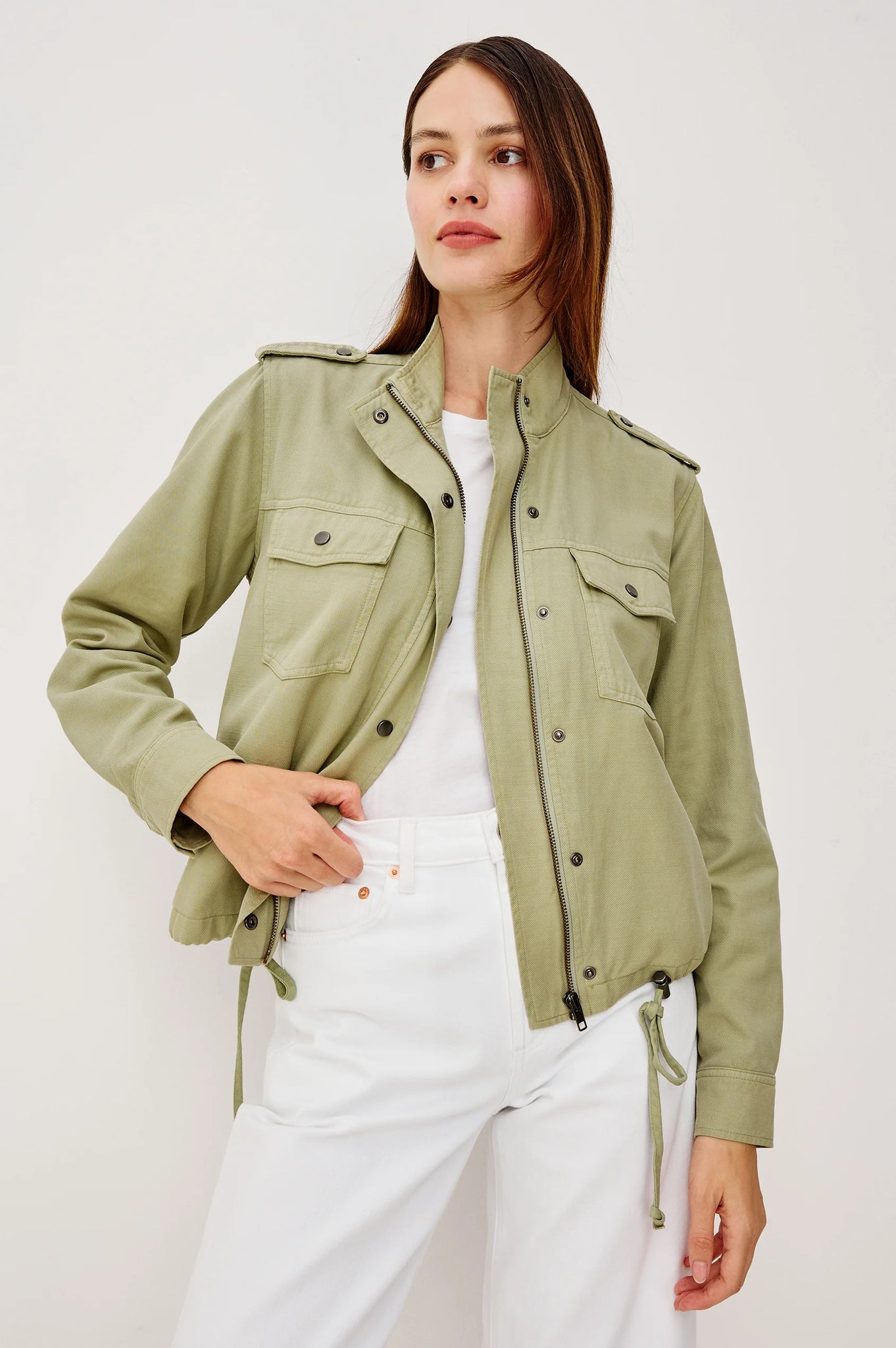Collins Jacket in Vintage Sage