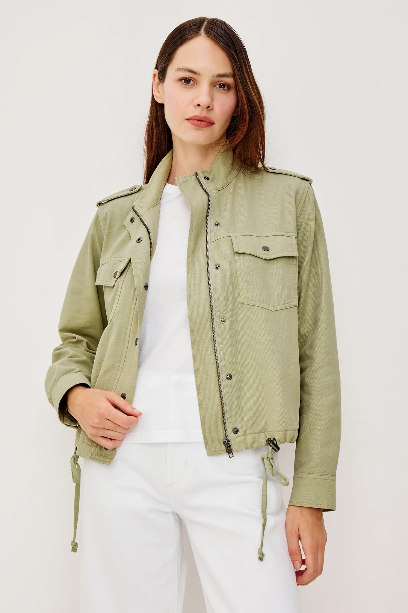 Collins Jacket in Vintage Sage