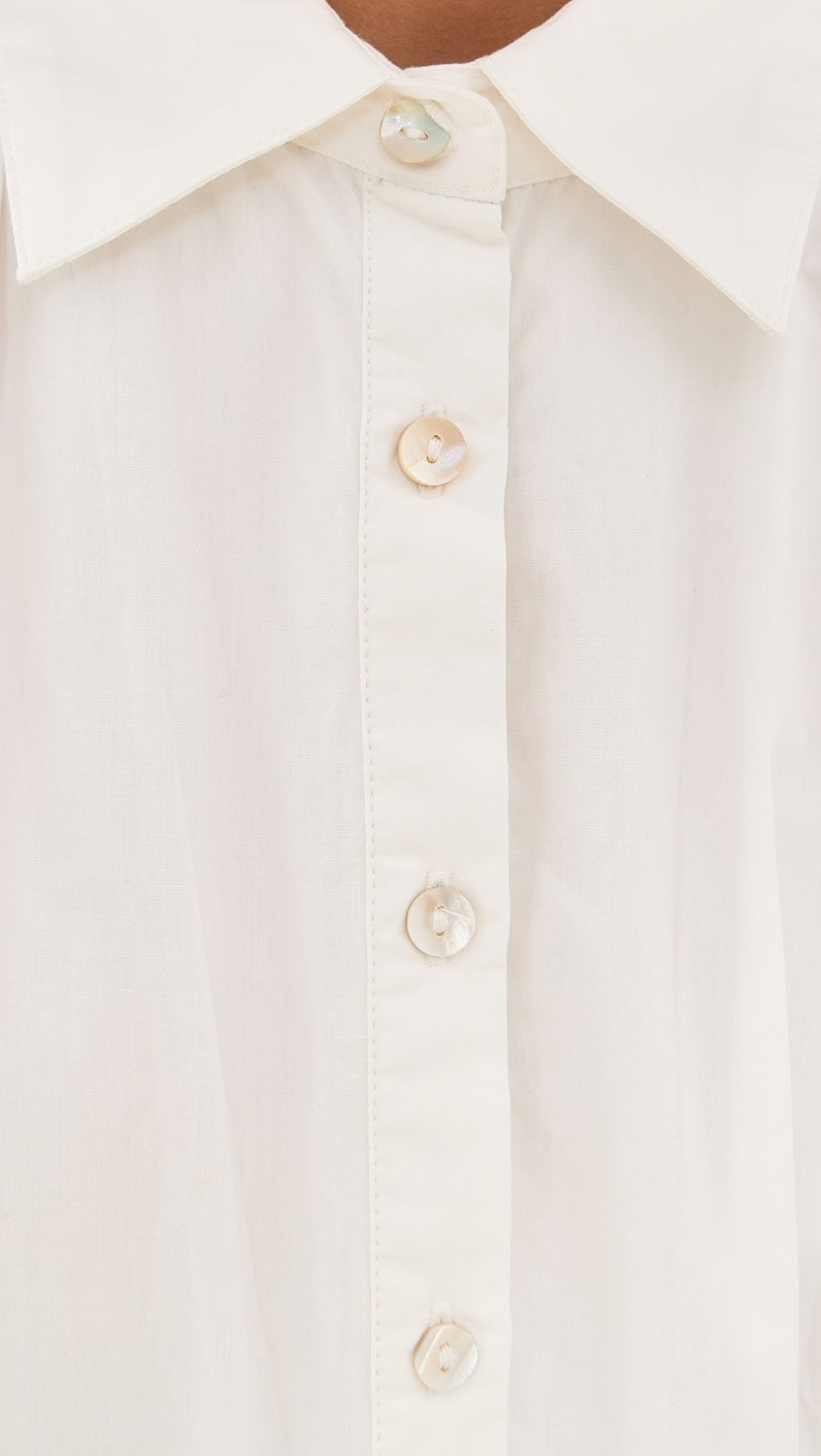 Evaline Dress in White