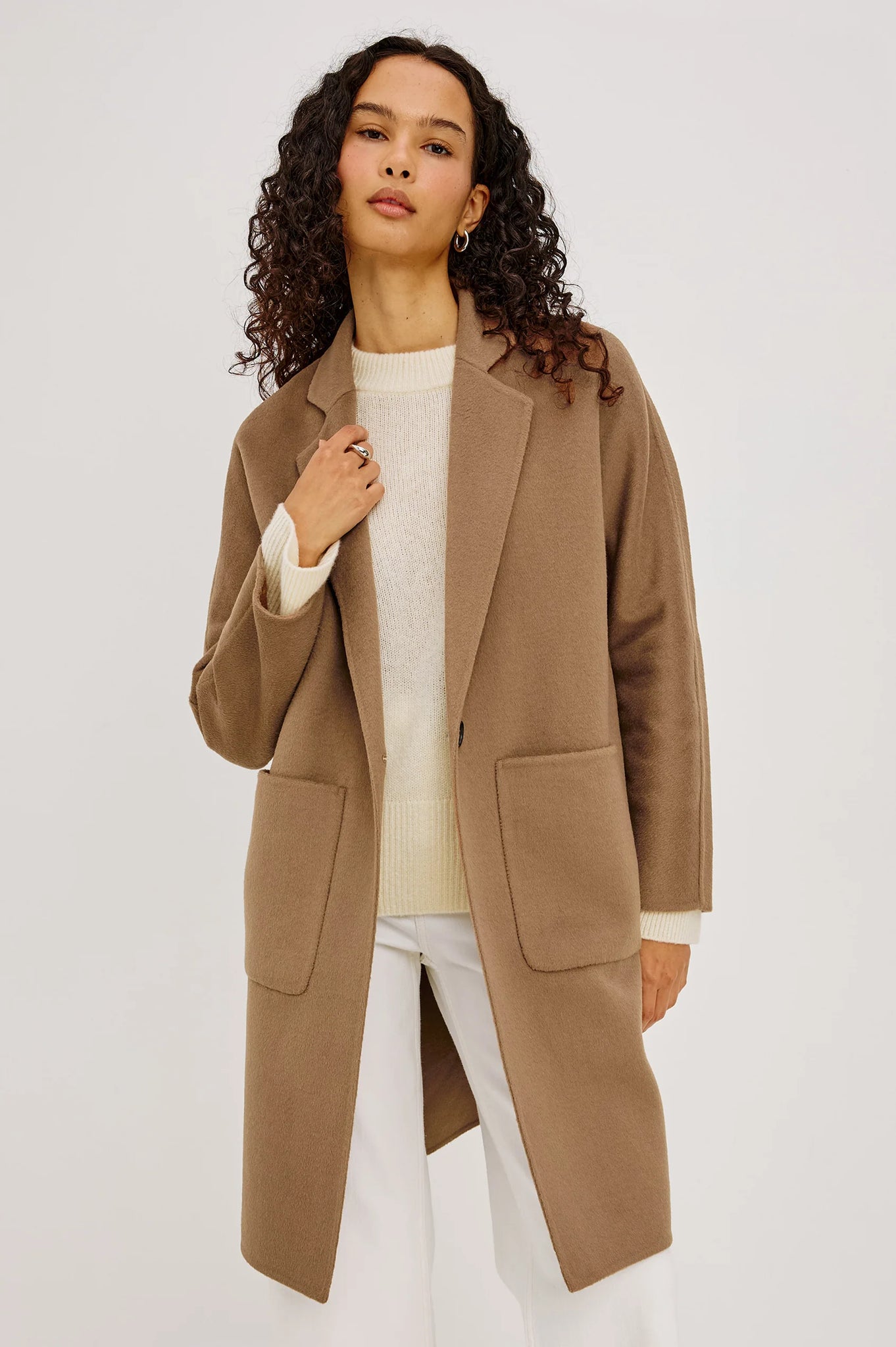 Everest Coat in Camel