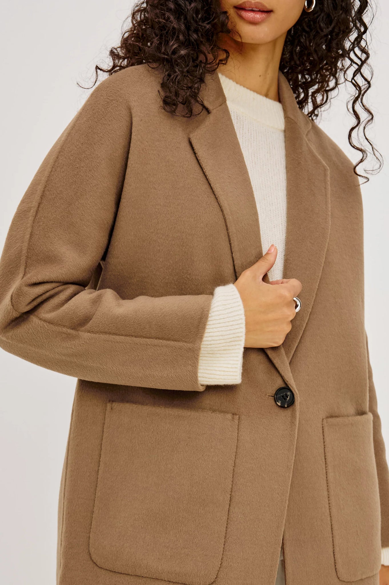 Everest Coat in Camel