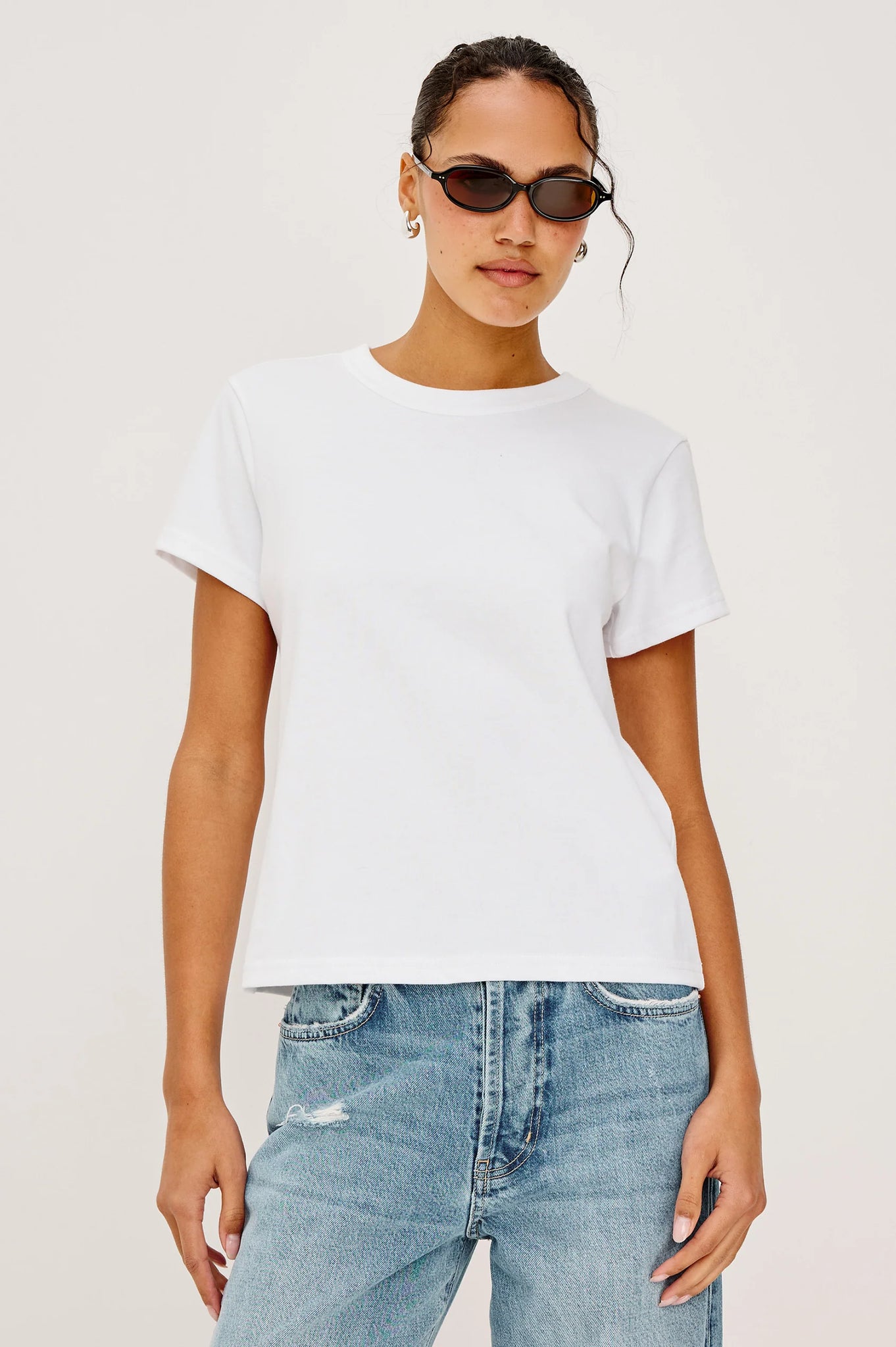 Girlfriend T-Shirt in White