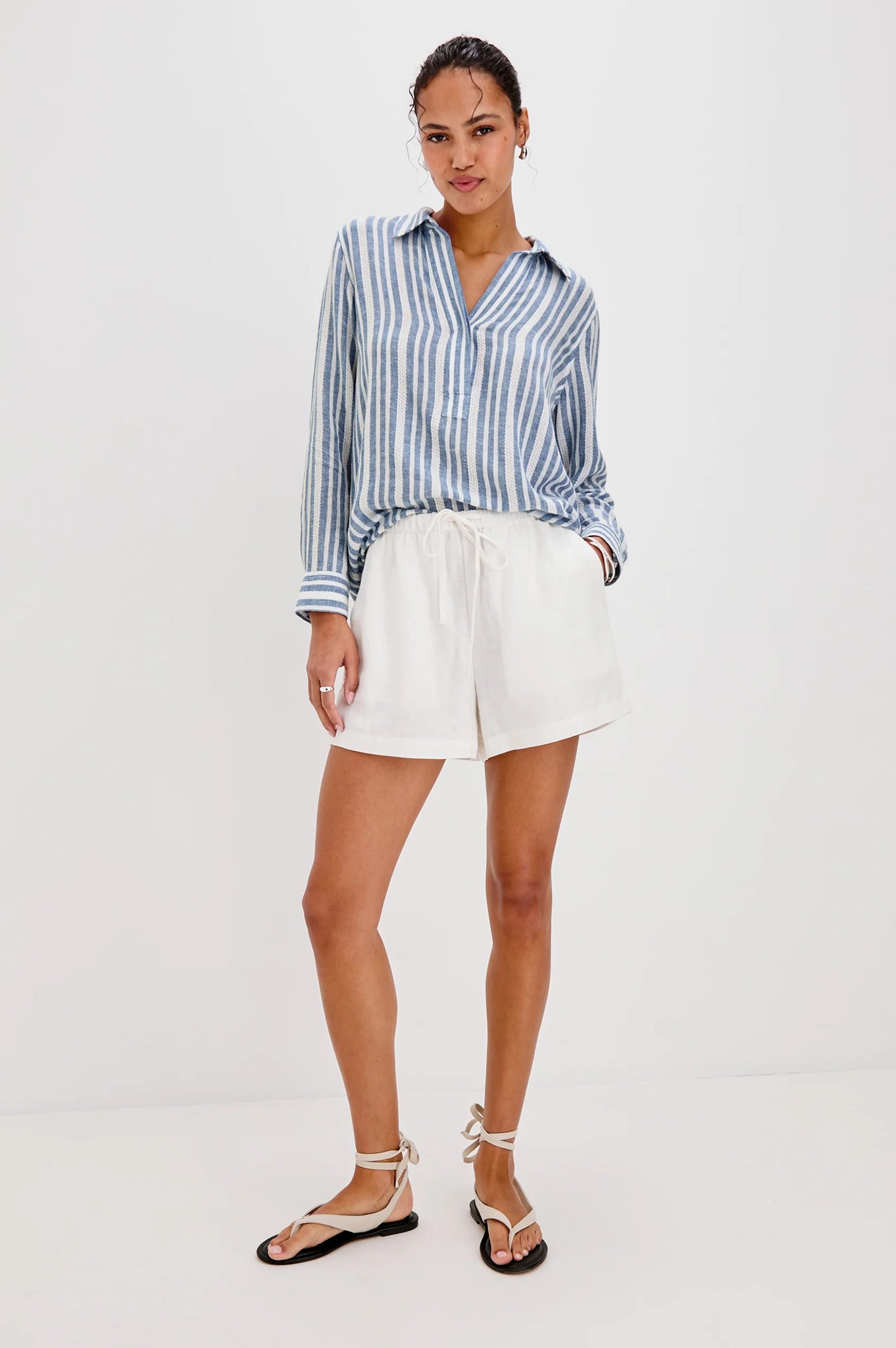 Jenner Short in White