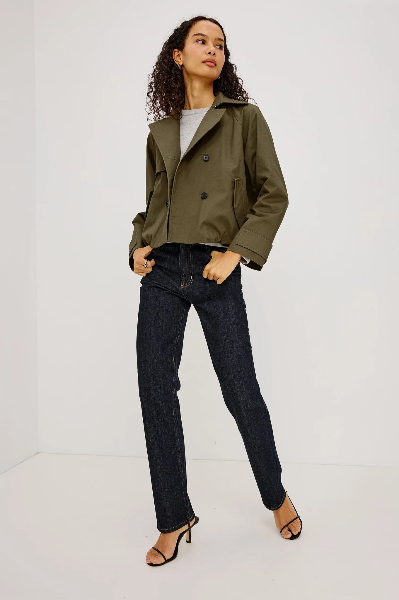 Jett Jacket in Olive