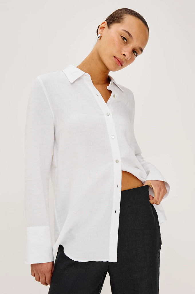 Knox Shirt in White