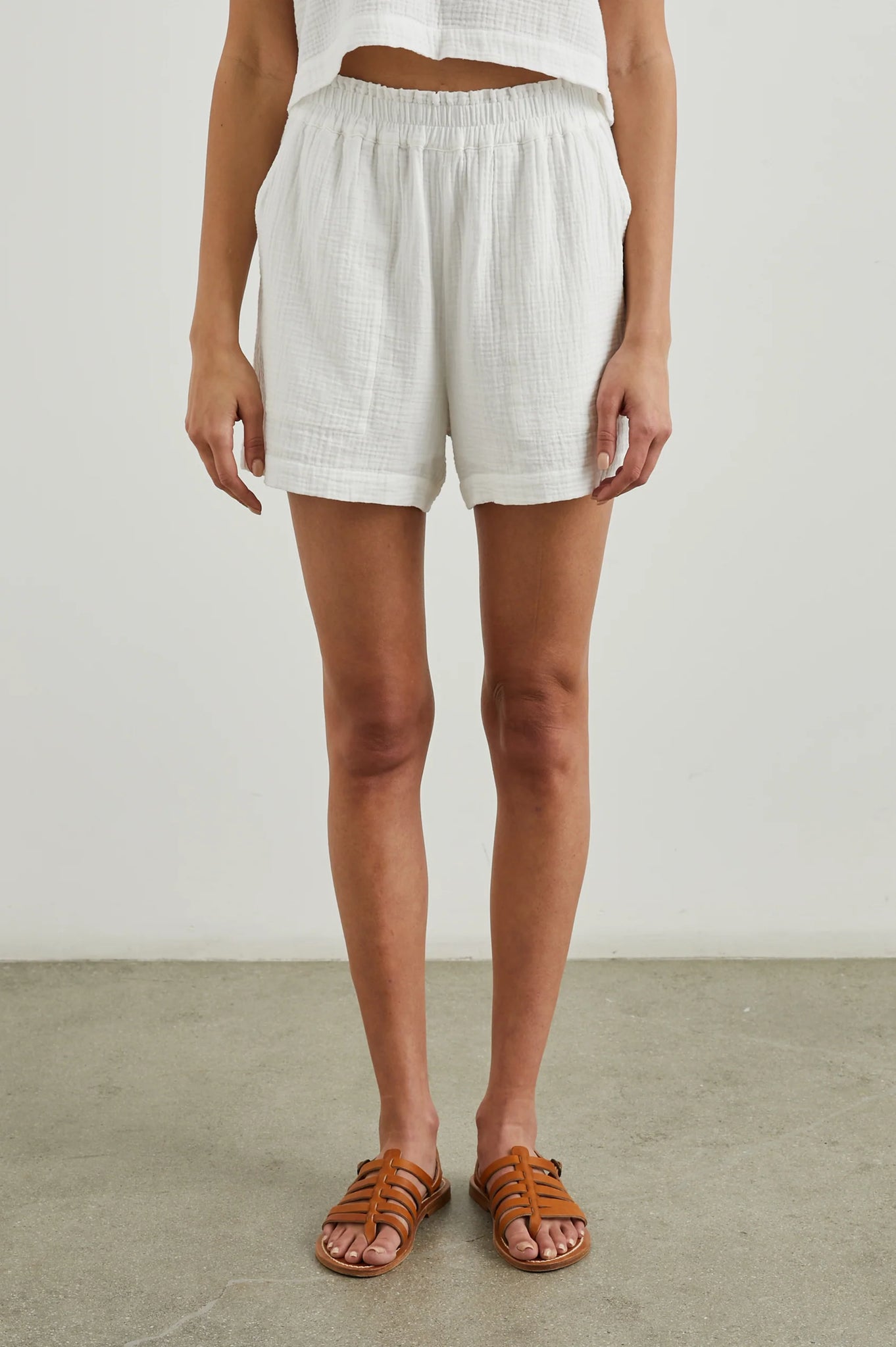 Leighton Shorts in White