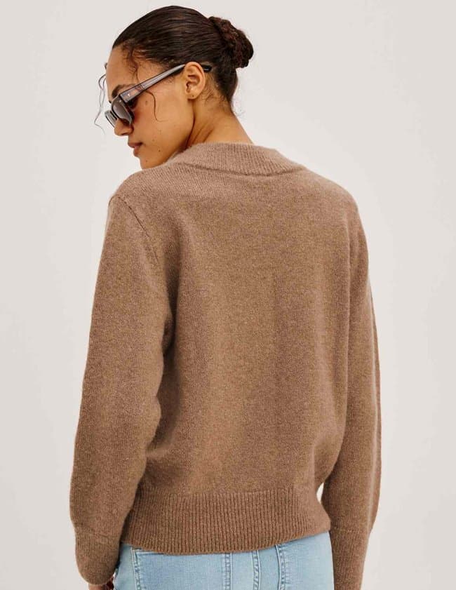 Lidya Sweater in Heather Camel