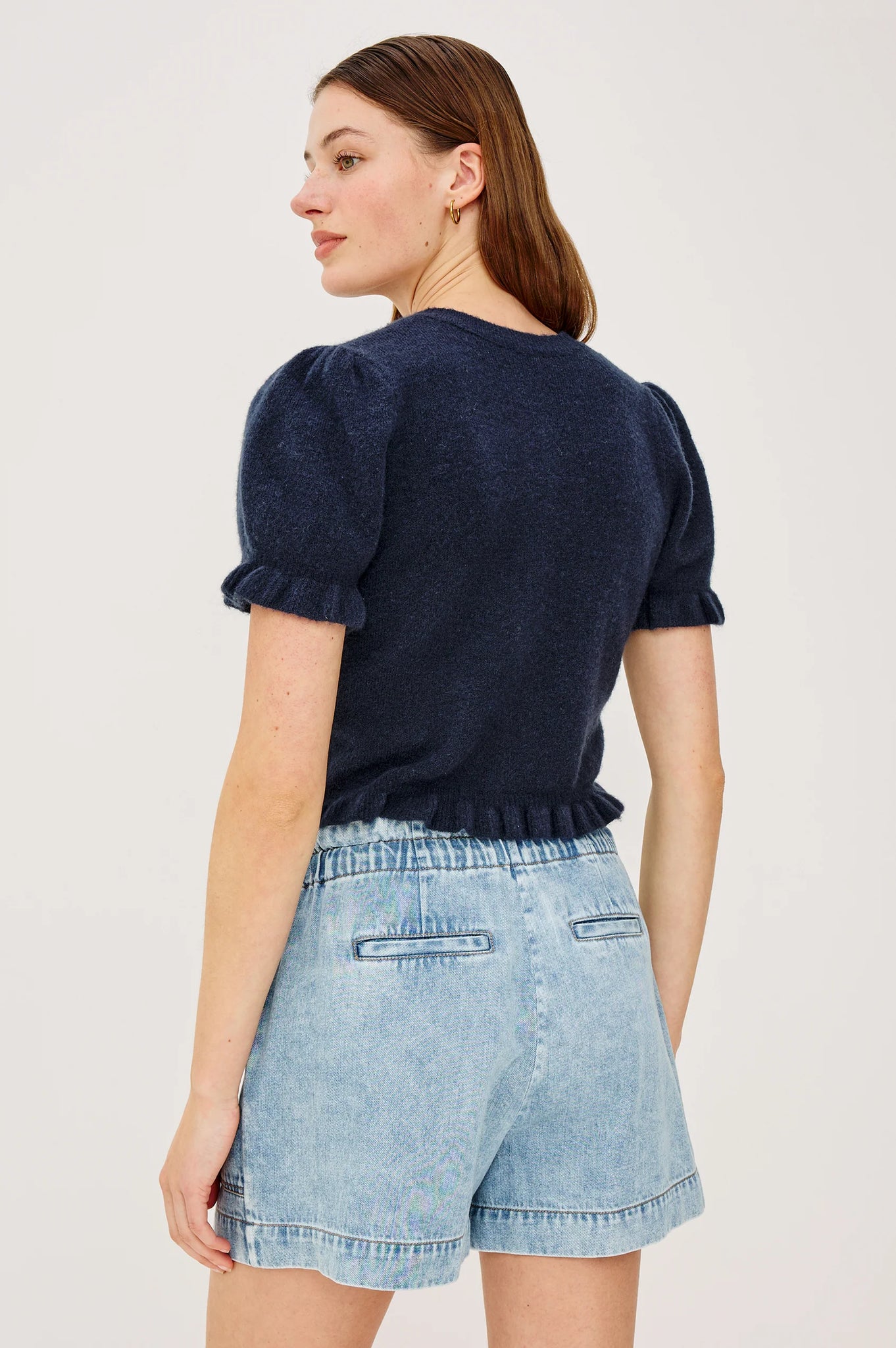 Lora Top in Navy