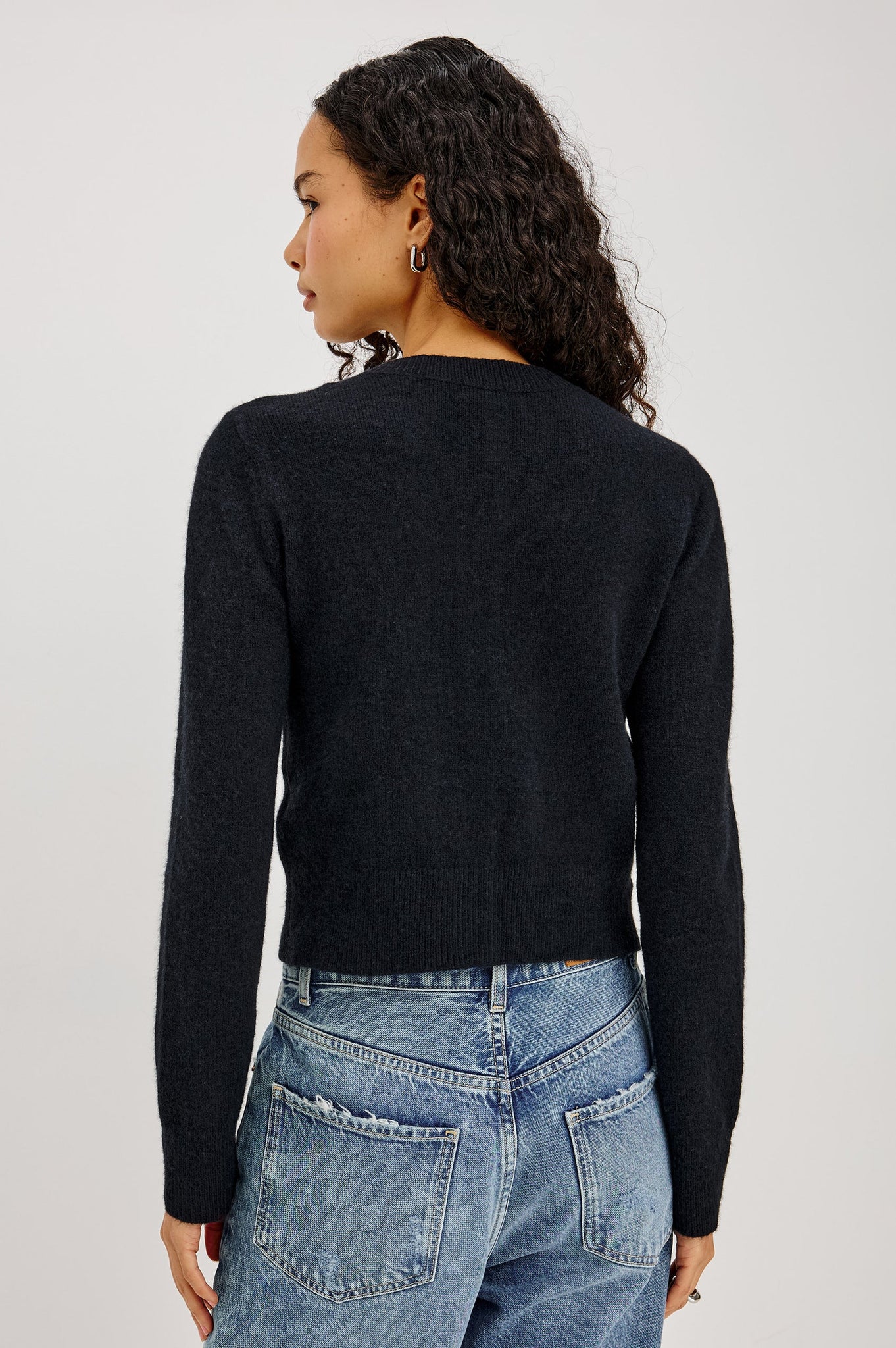 Matilda Cardigan in Black