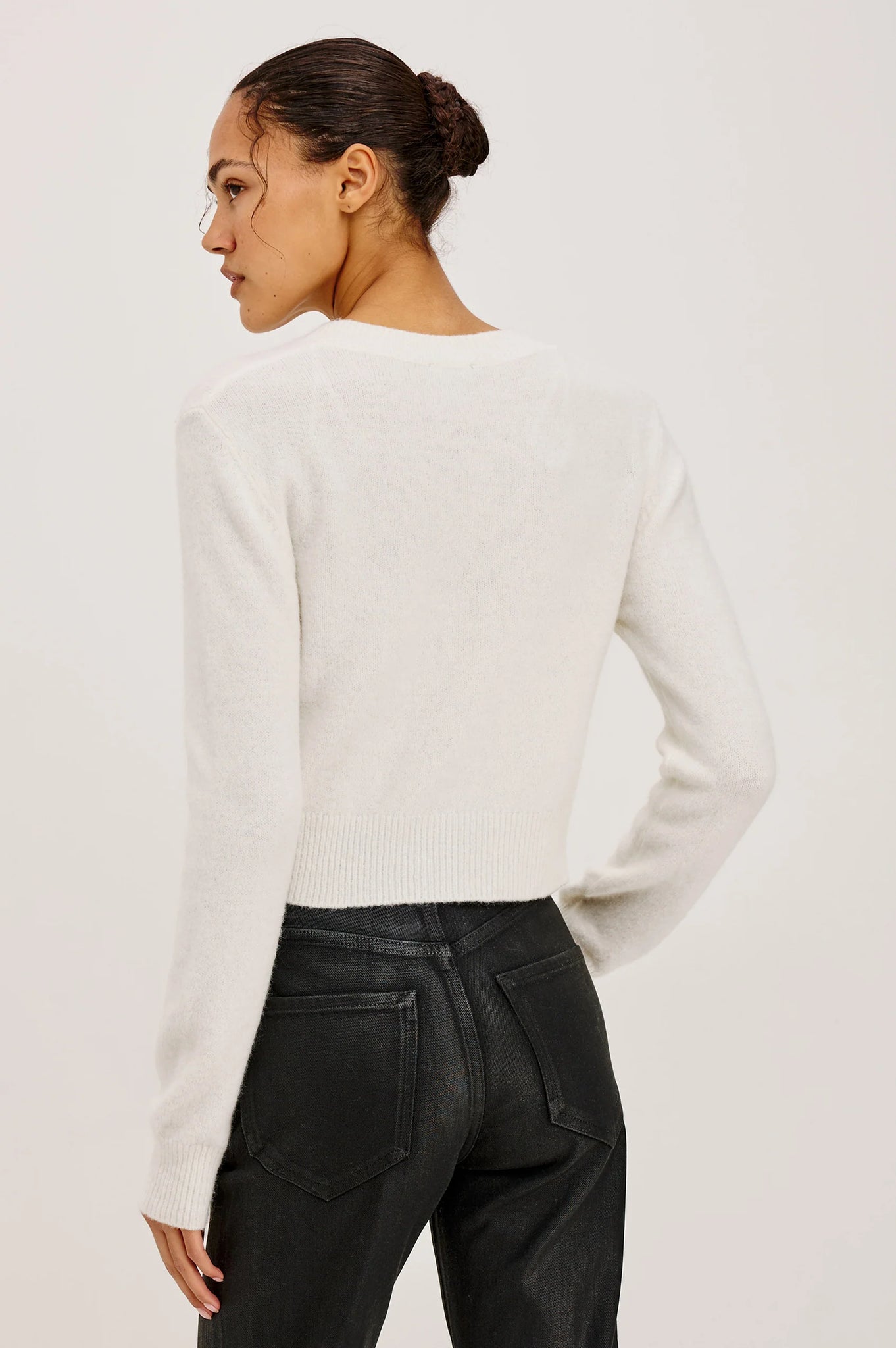 Matilda Cardigan in Ivory