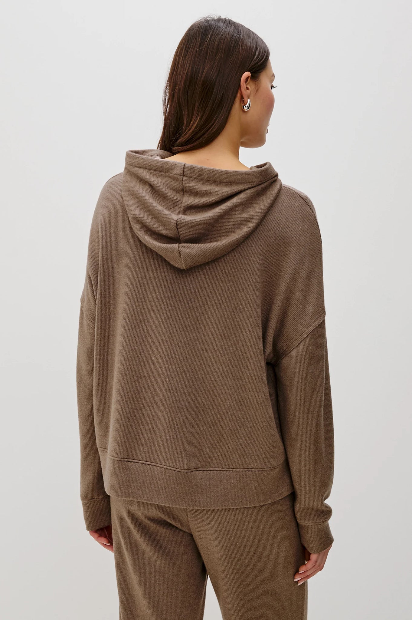 Nico Sweatshirt in Heather Latte
