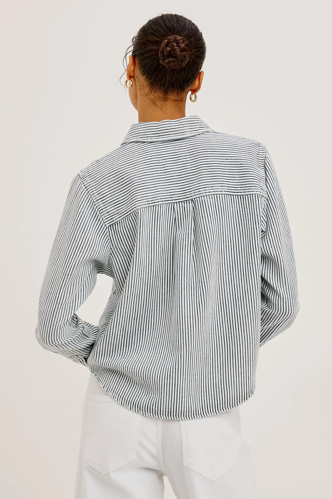 Noa Top in Railroad Stripe