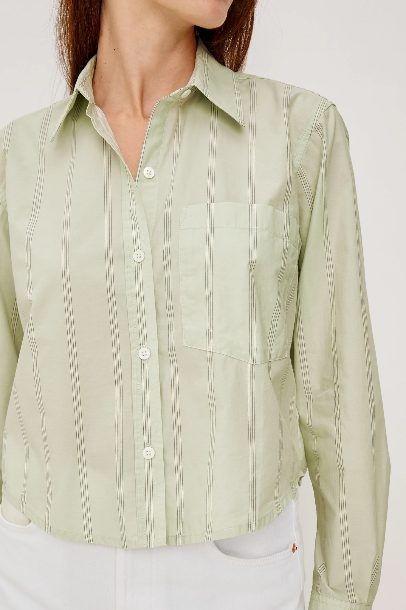 Ramy Shirt in Leon Stripe
