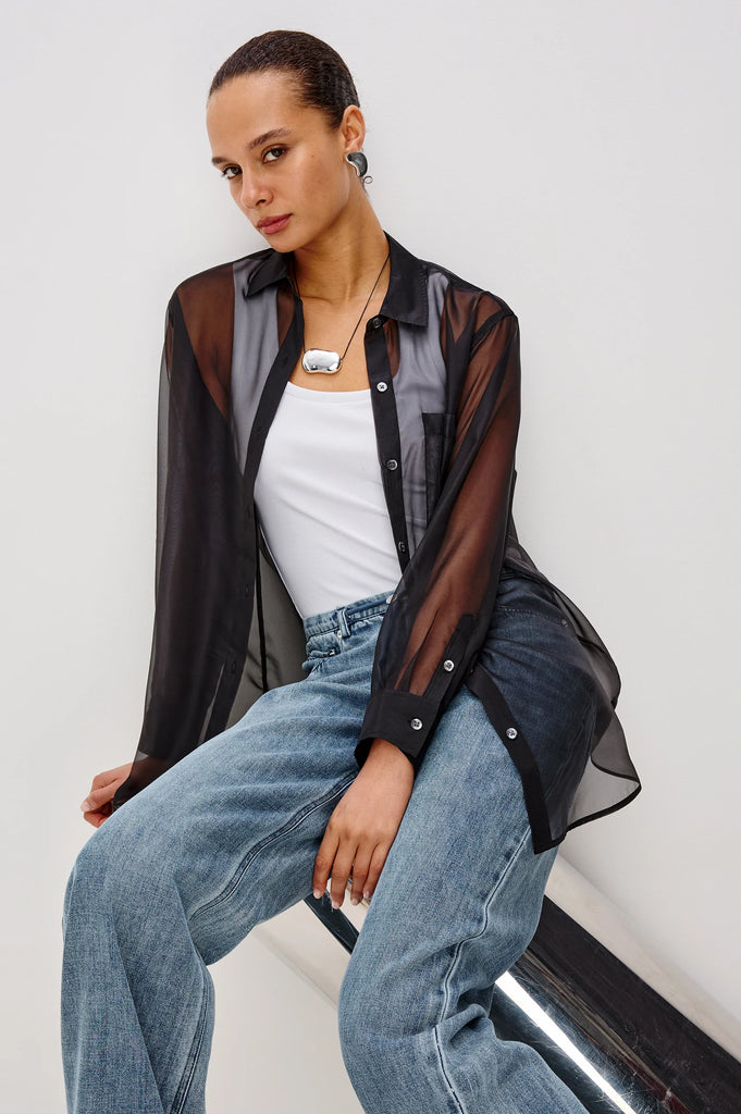 Sofiya Shirt in Black