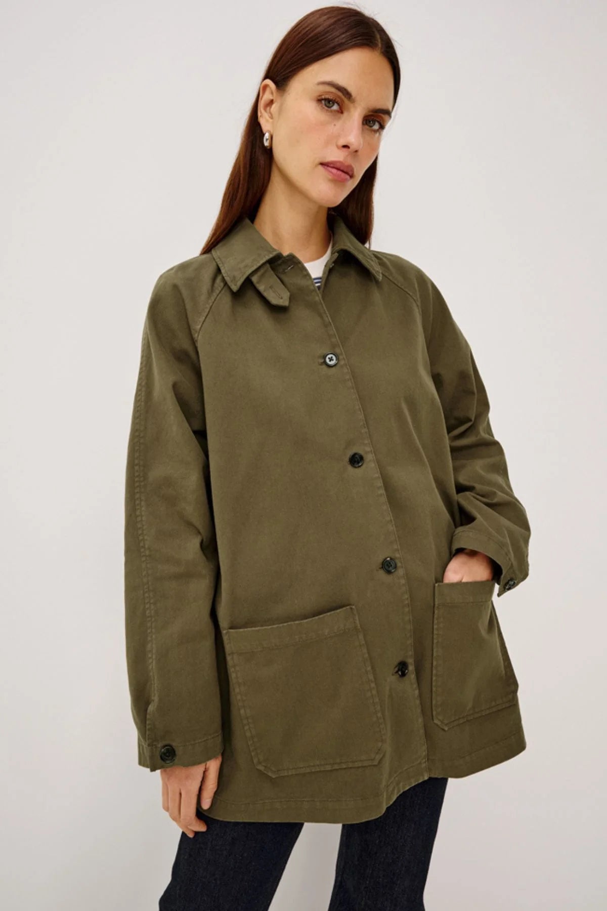 Stafford Jacket in Olive