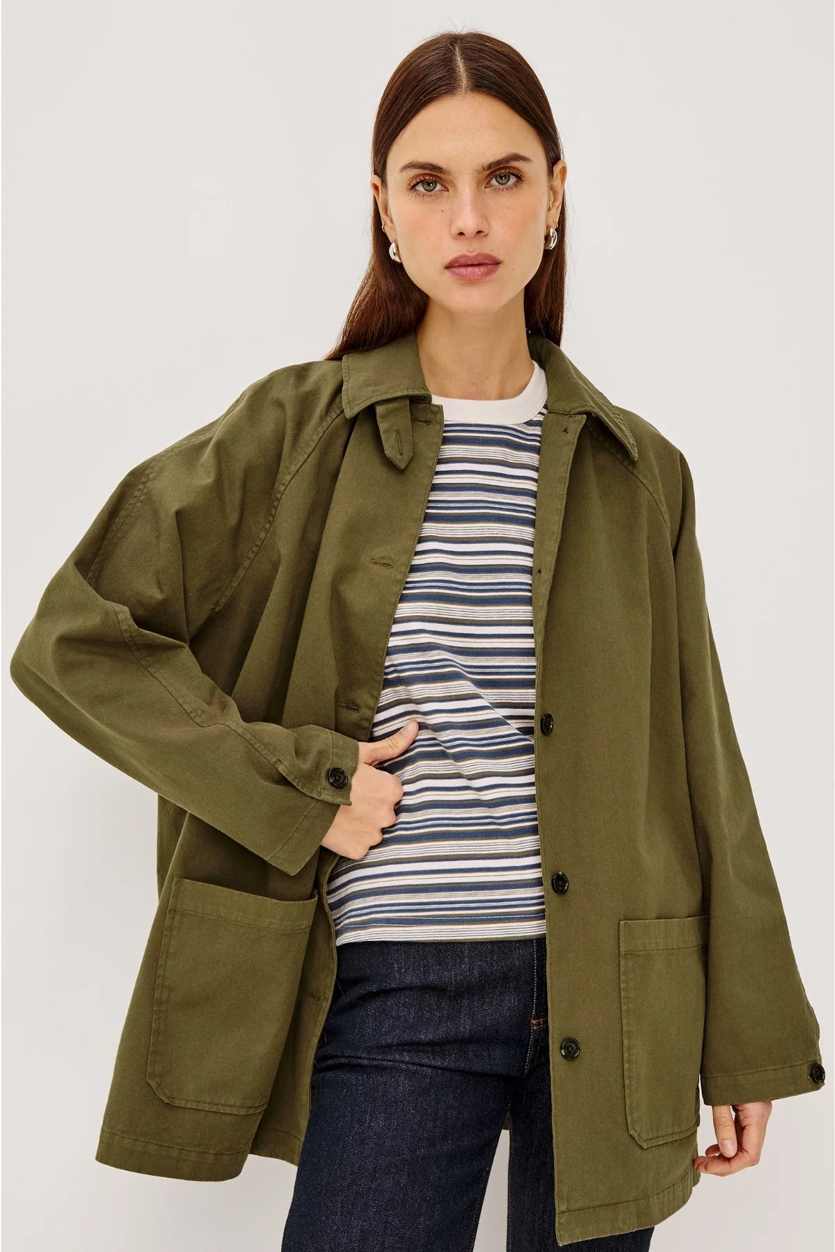 Stafford Jacket in Olive