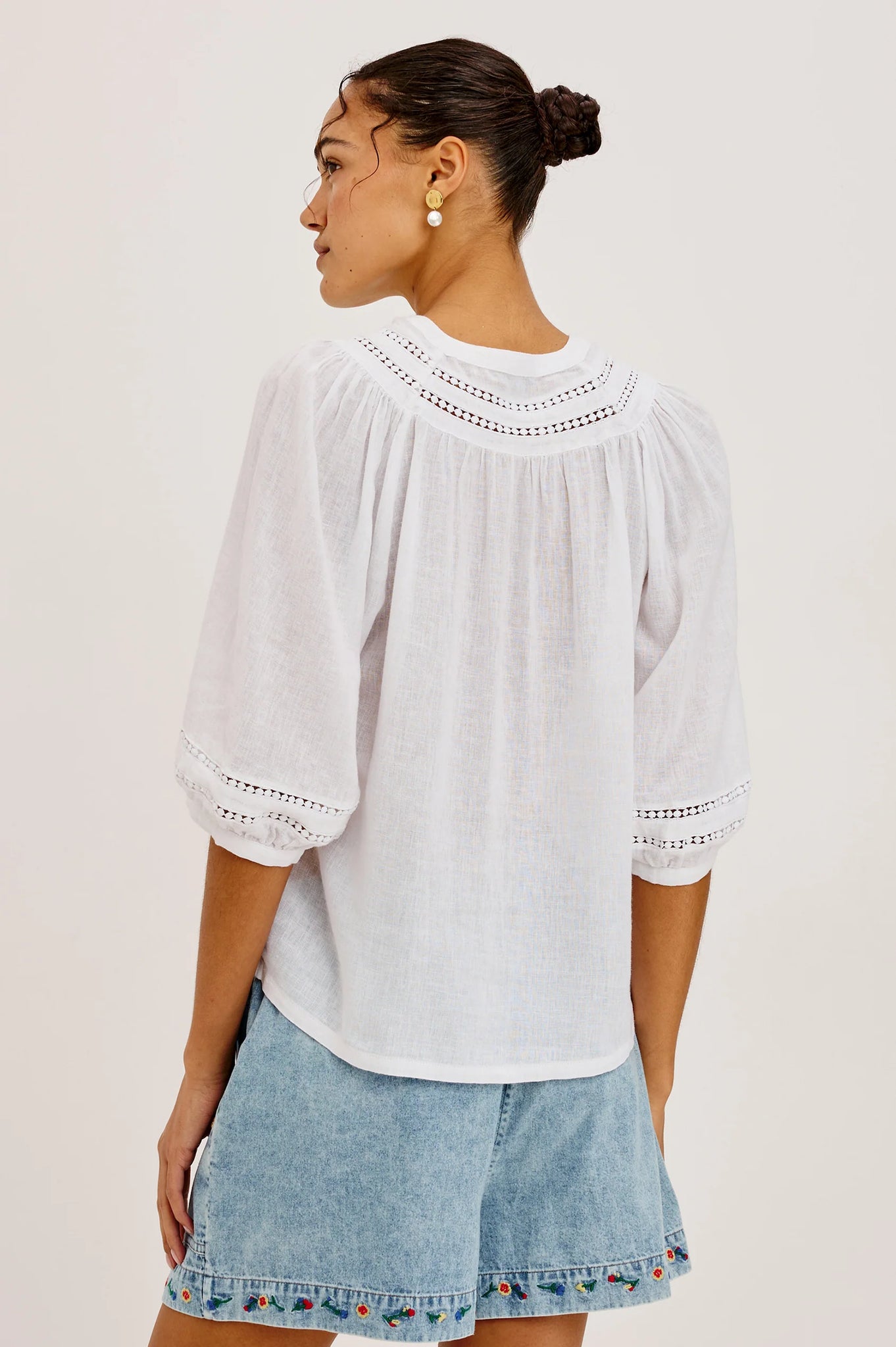 Theia Shirt in White