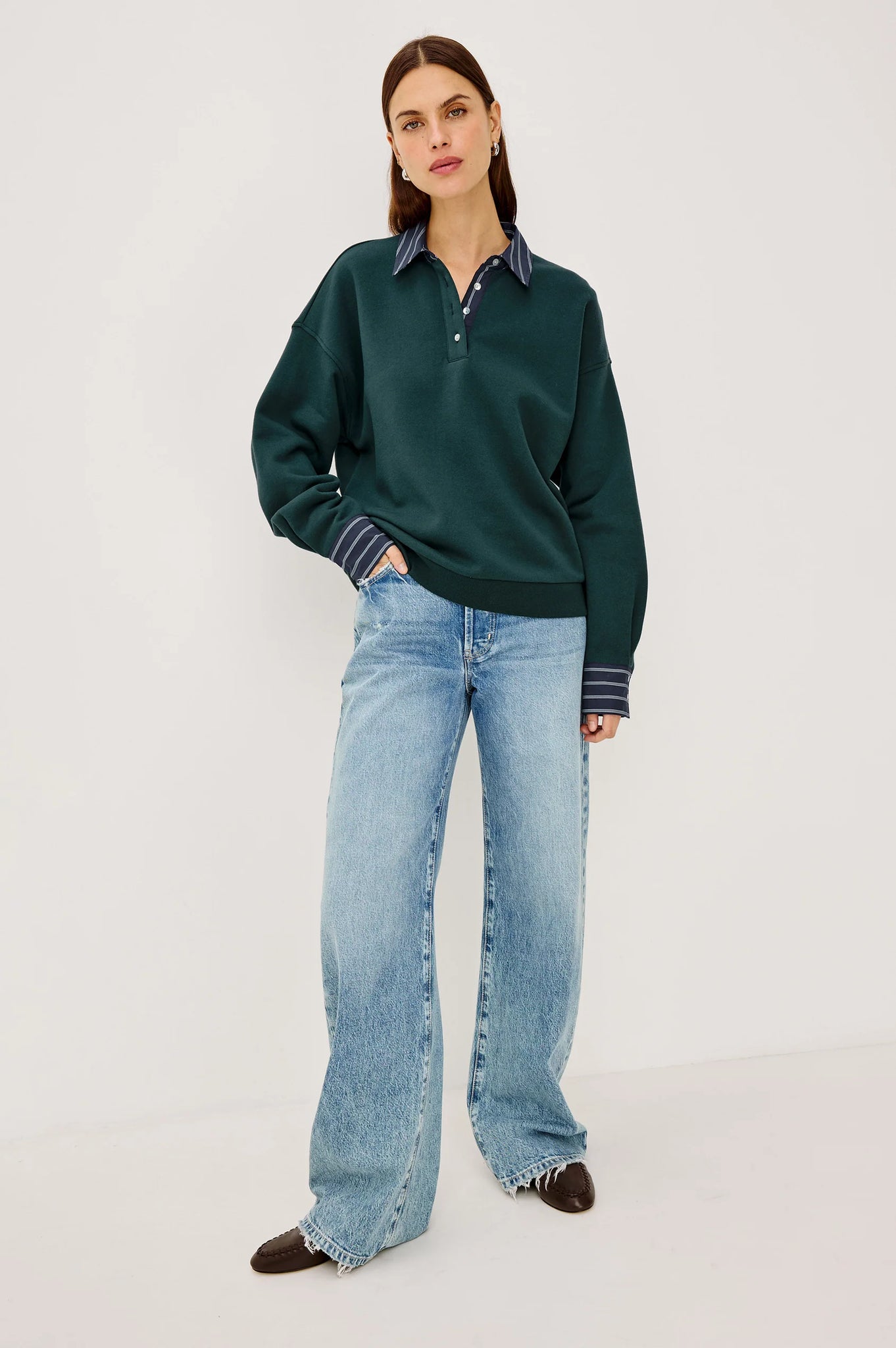 Zavier Sweatshirt in Forest