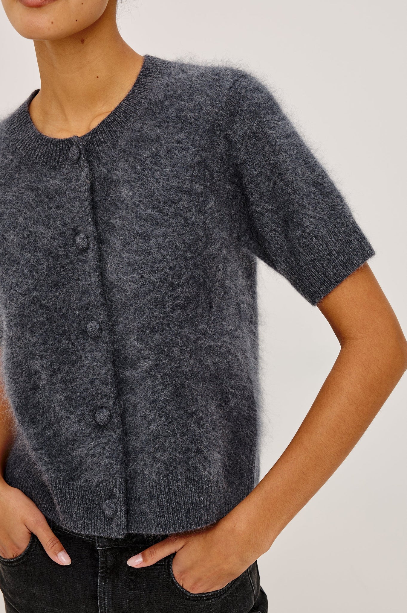 Roman Sweater in Charcoal