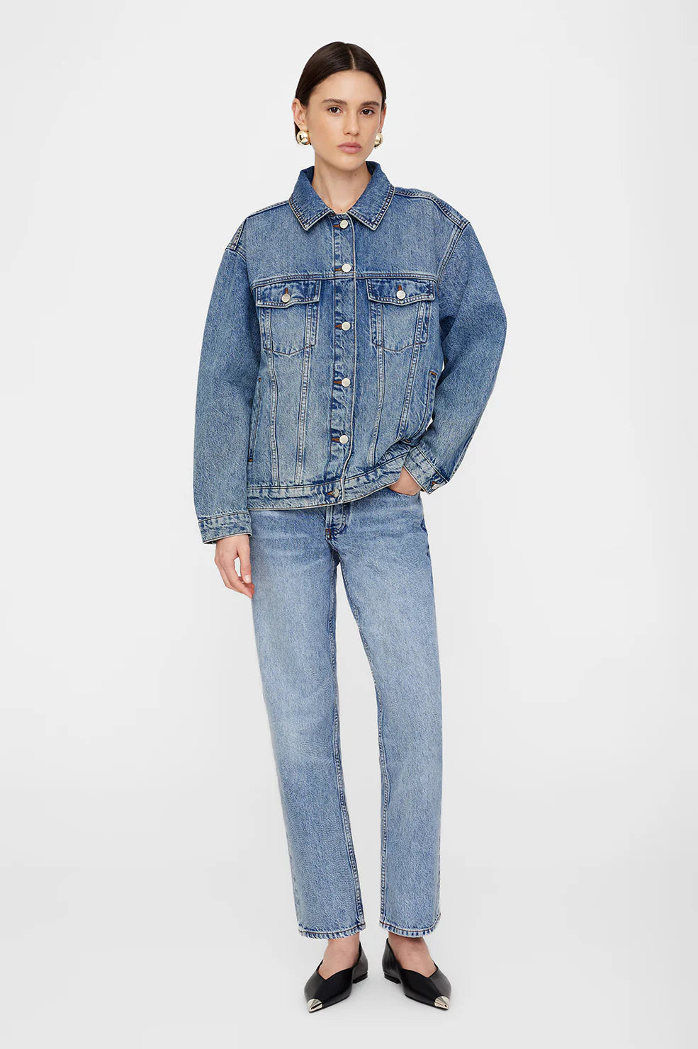 Rory Jacket in Vintage Indigo