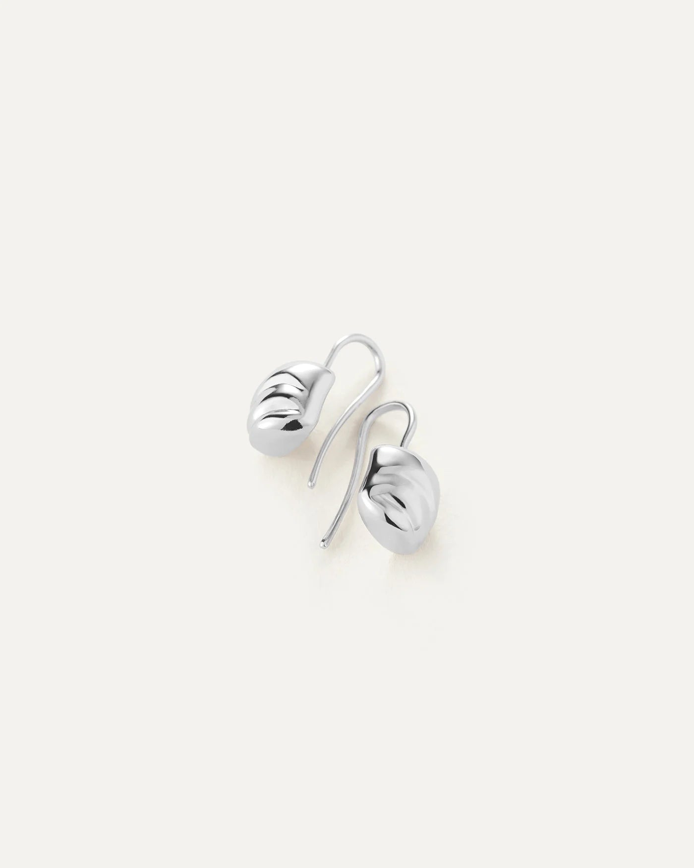 Rue Drop Earrings in Silver