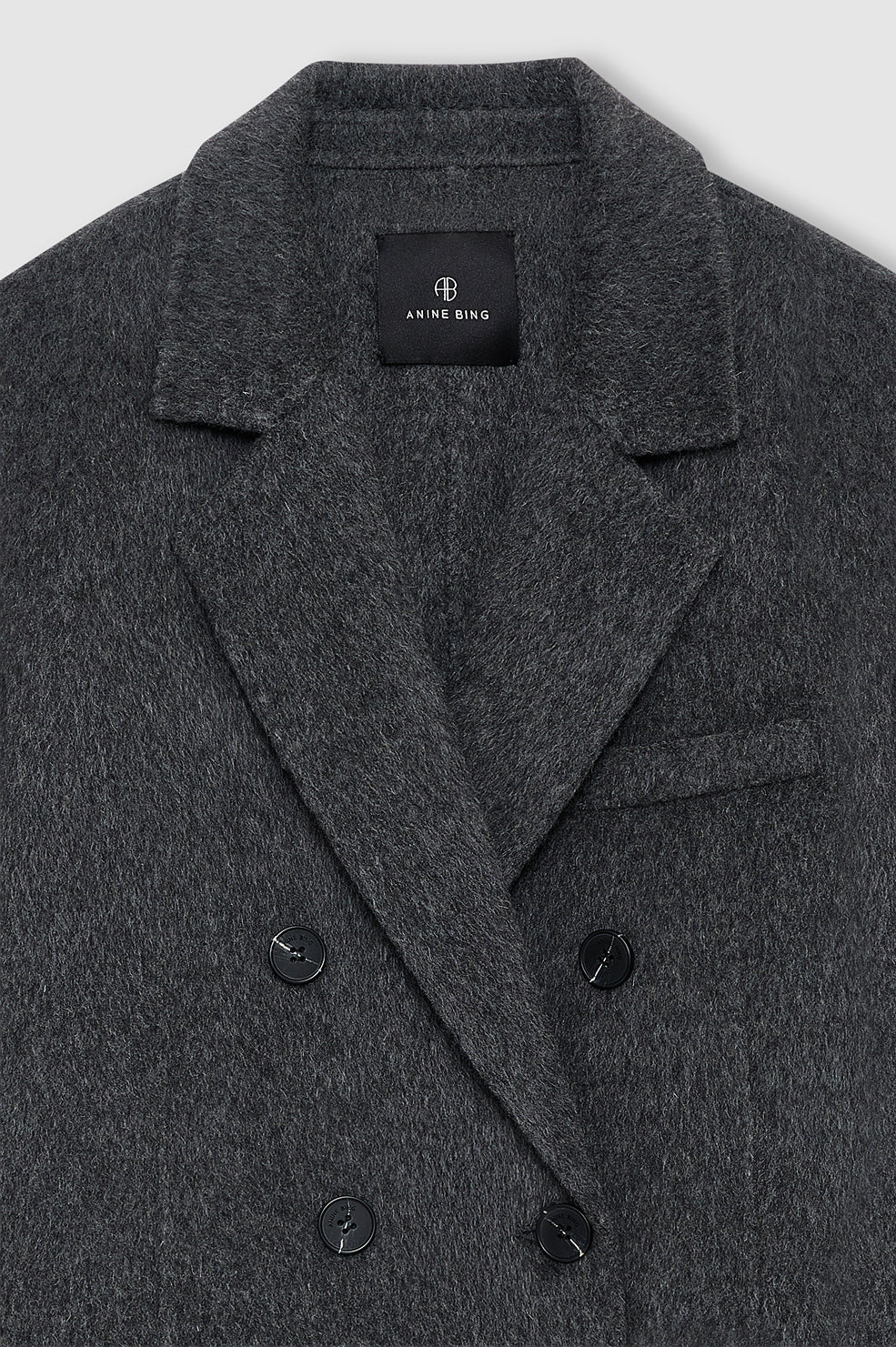 Sali Coat in Dark Grey