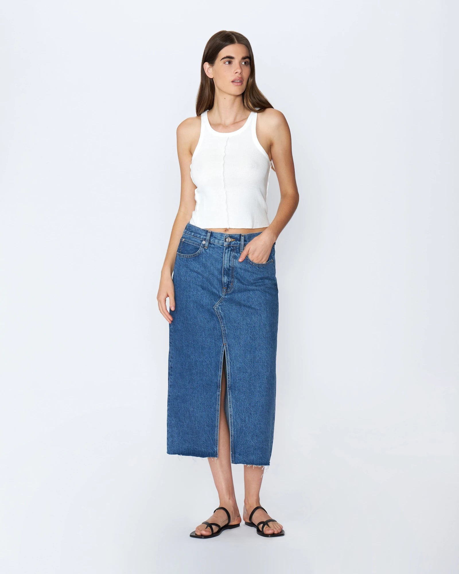 Midi Skirt in Sweet Memory