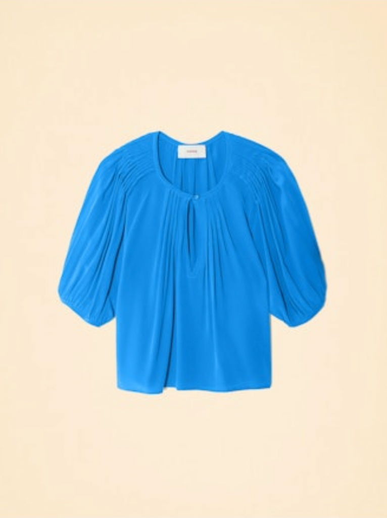 Louisa Top in Blue Opal