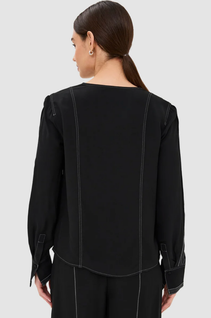 Safi Blouse in Noir