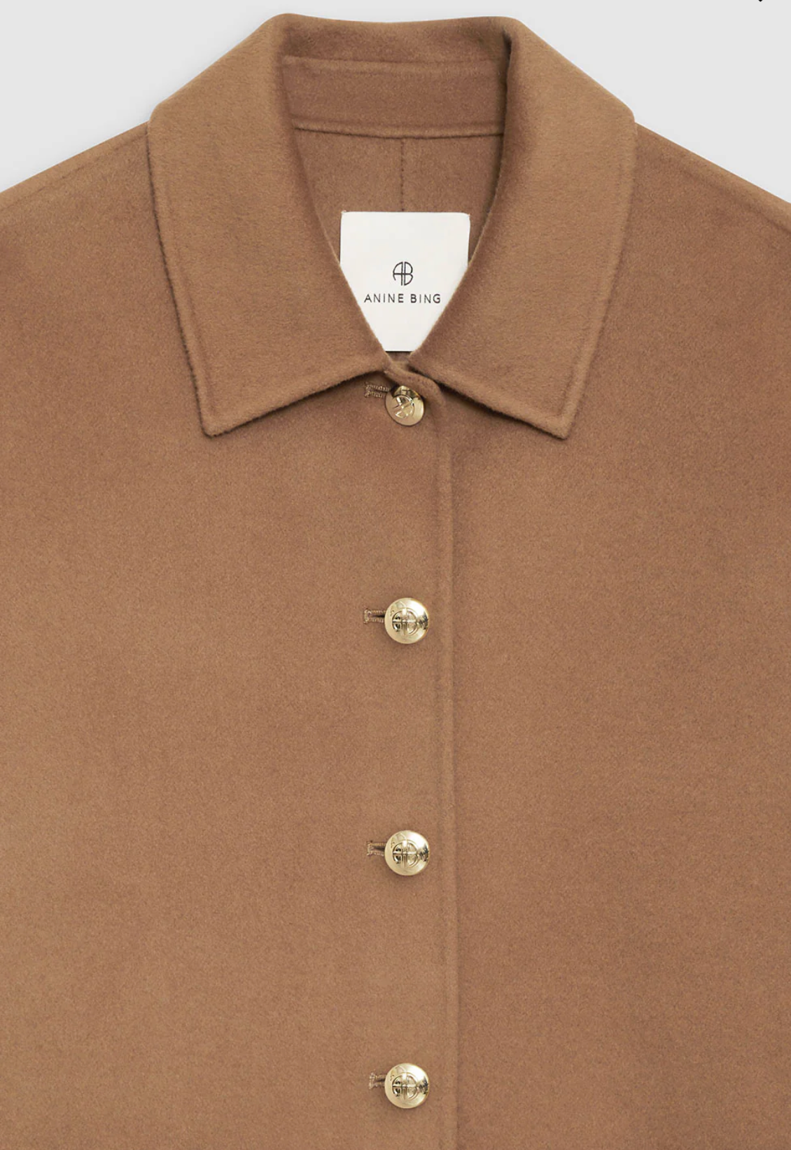 Luca Jacket in Camel Cashmere Blend