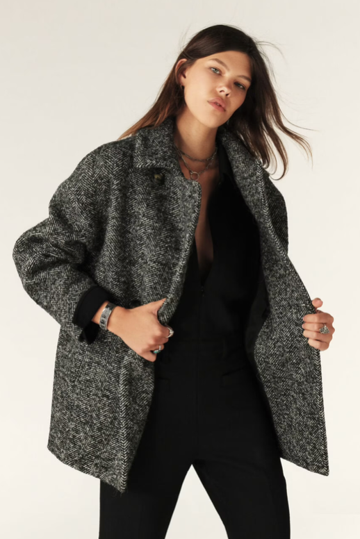 Tolsom Coat. Anthracite