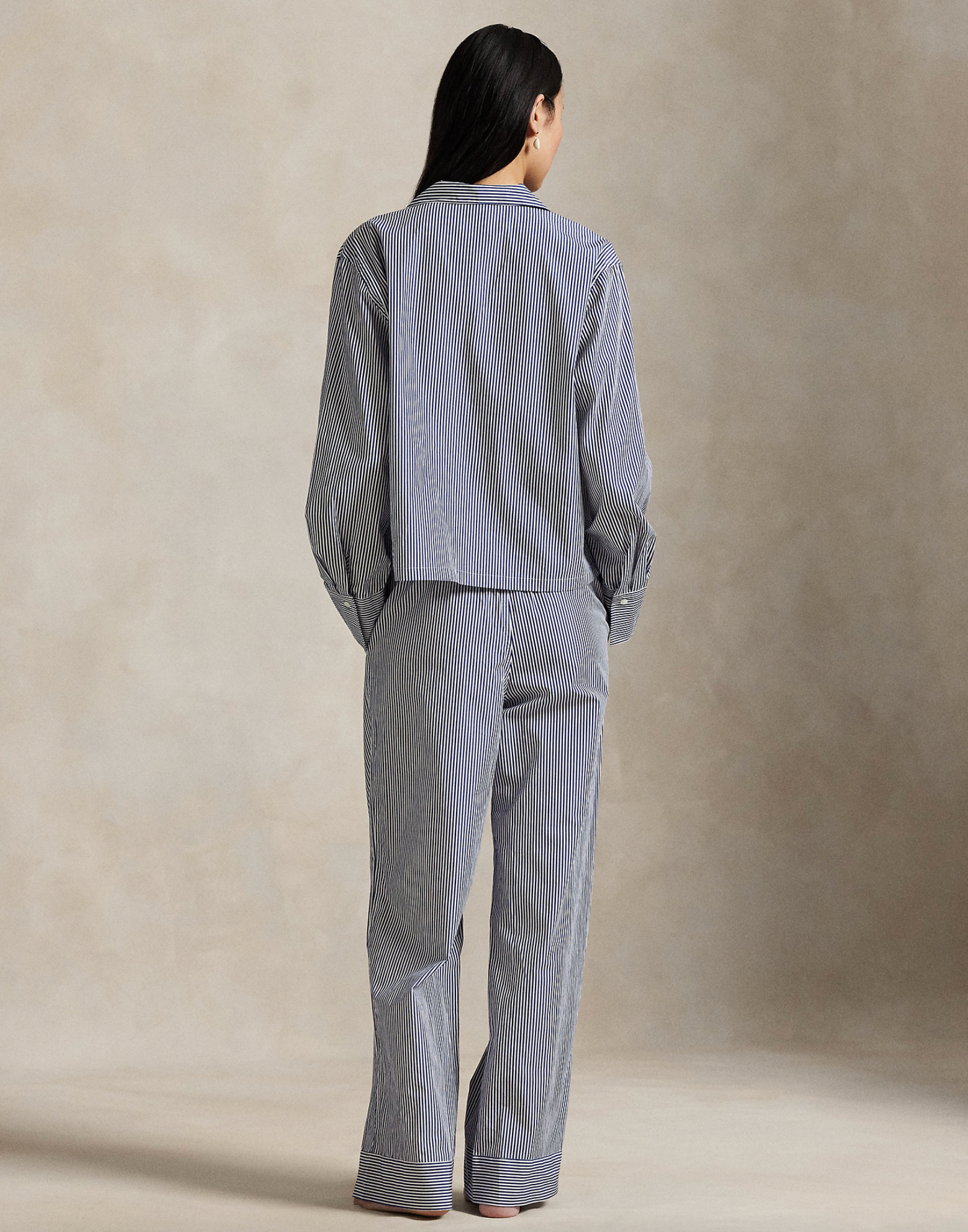 Long Sleeve PJ Set in Classic Red