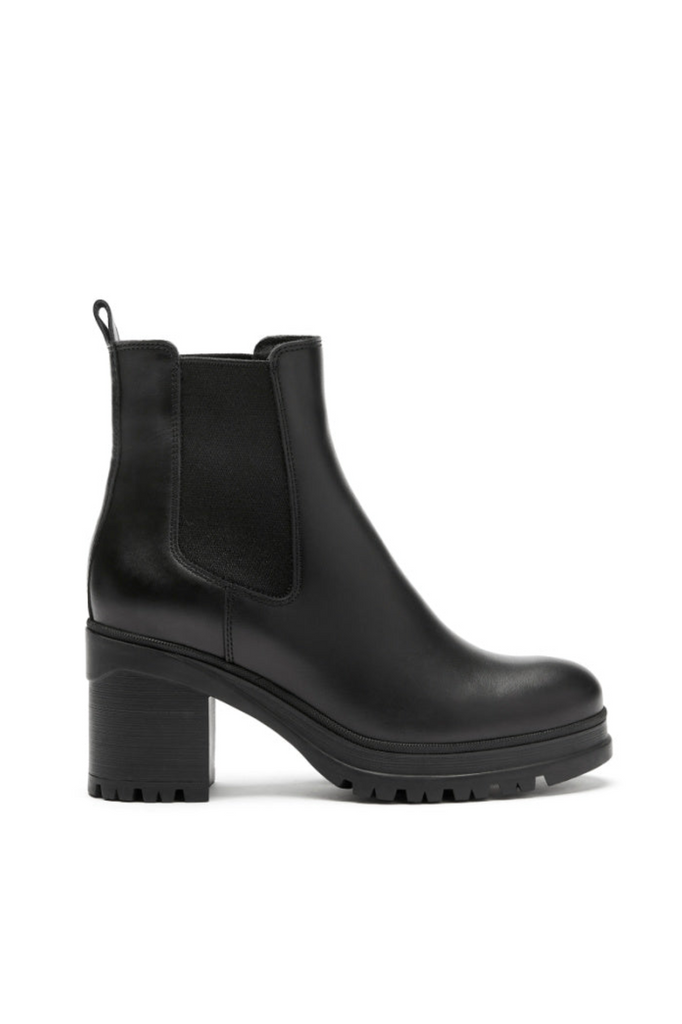 Paxton Leather Boot in Black