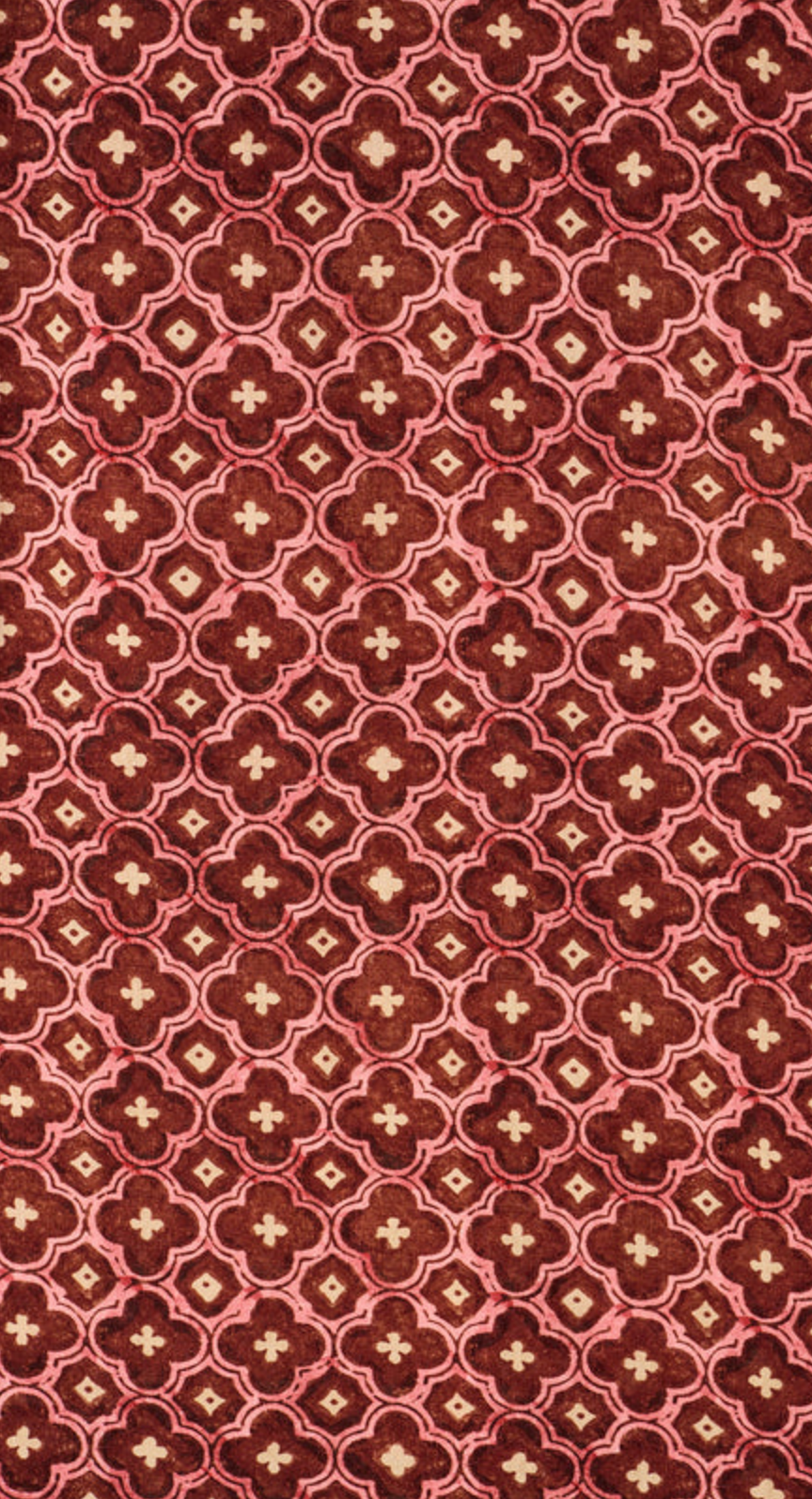 Cosmetic Bag in Mosaic Spice
