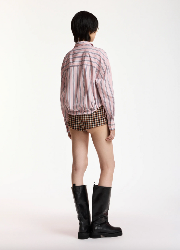 Kabu Cropped Shirt in Sky