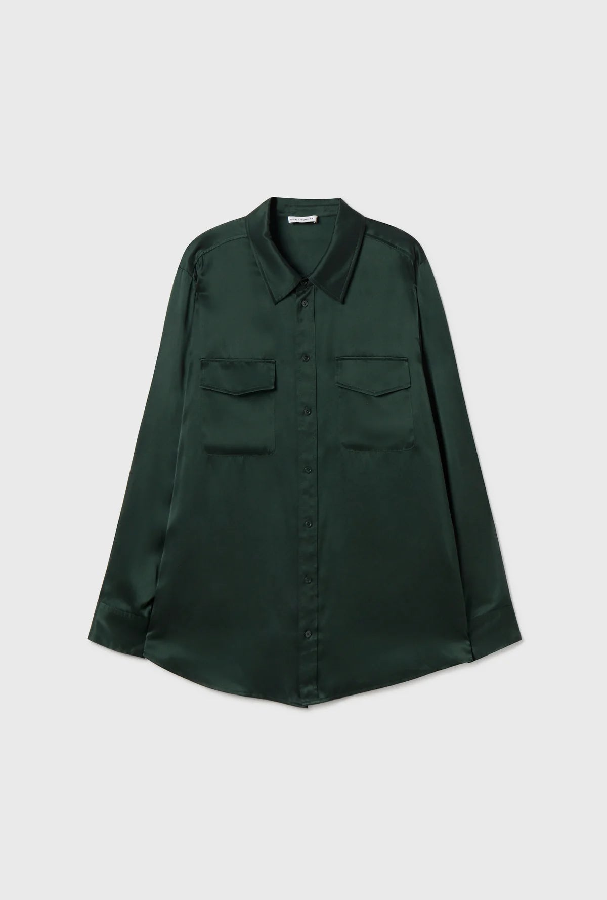 Boyfriend Shirt in Scarab