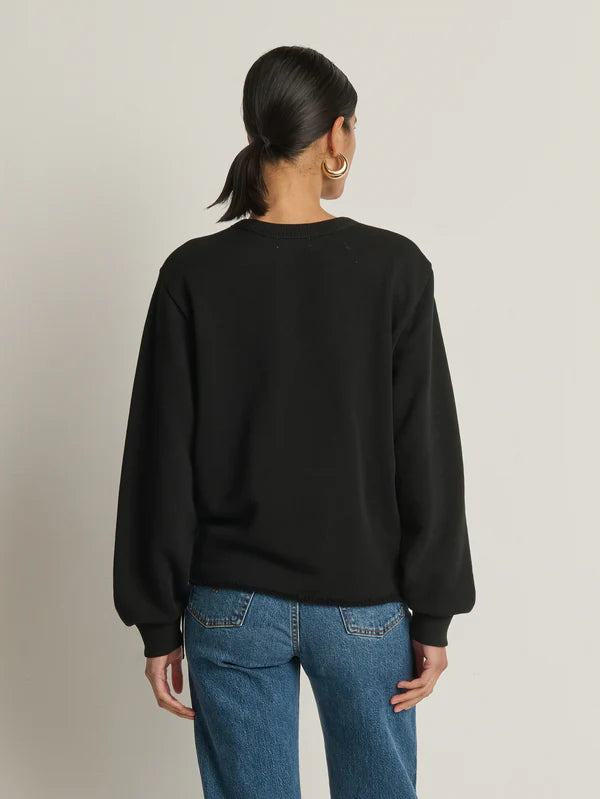Sissy Sweatshirt in Jet Black