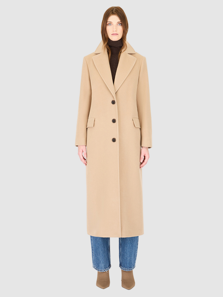 Skylar Coat in Camel