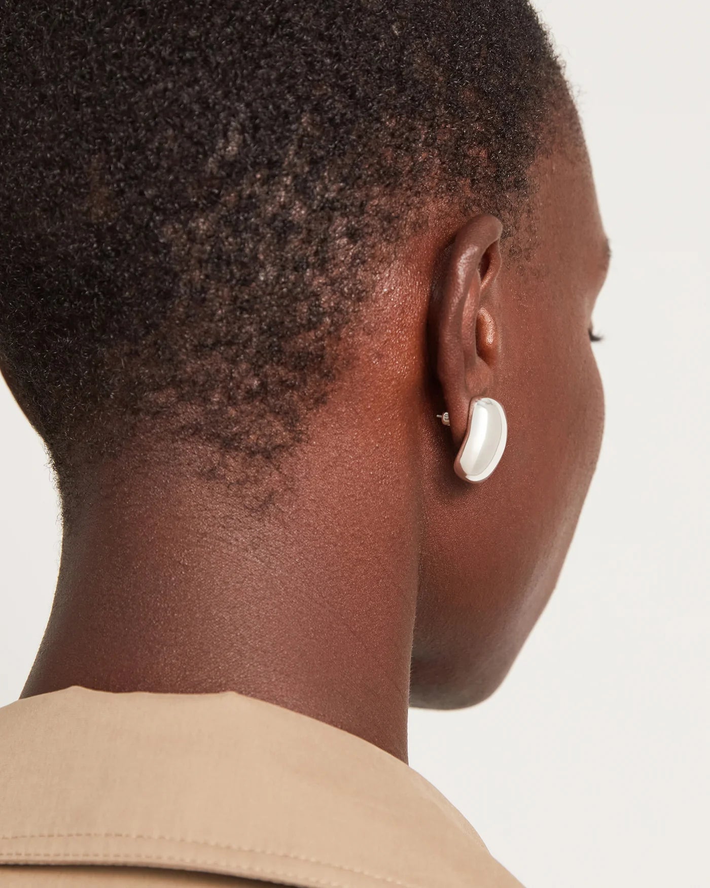 Small Tate Earrings in Silver