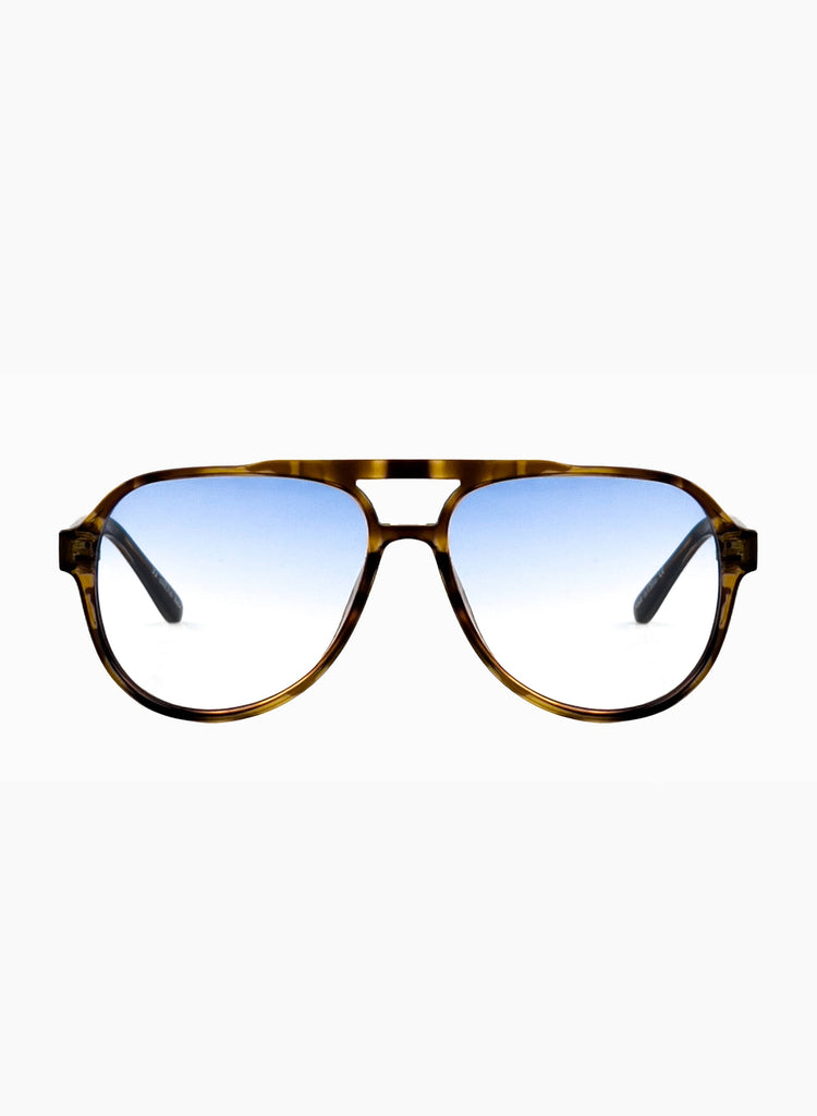 Stevie in Tortoiseshell/Blue Fade