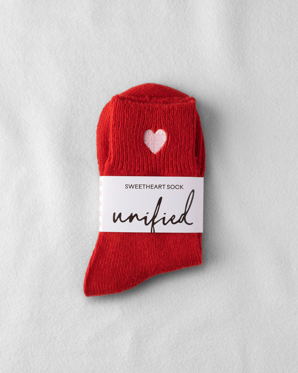 Sweetheart Socks in Cerise